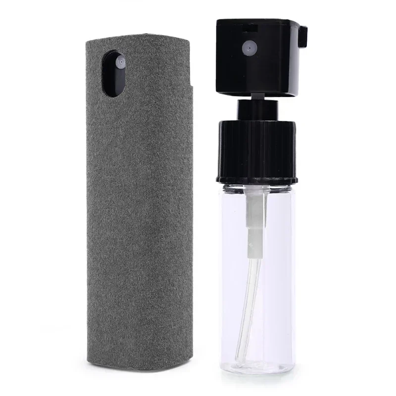 4in1 Microfiber Schermreiniger Spray Fles voor Mobiele Telefoon Ipad Computer Microfiber Polish Doek Veeg Reiniging Glazen Doekjes
