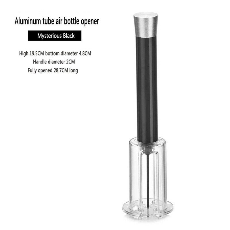 Nieuwe Handige Licht Red Wine Bottle Cap Opener Cork Remover Luchtpomp Druk Corkscrew Tool
