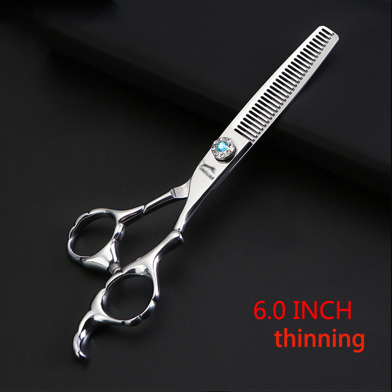 5.5 & 6 inch kappersschaar, knip- en uitdunschaar, kappersschaar, gereedschap voor de salon, barbierschaar: Groente