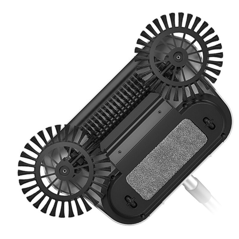 Two in One Hand Push Broom Cleaner Floor Home Kitchen Sweeper Windproof Mop Robot Vacuum Sweeping Machine Magic Handle Household