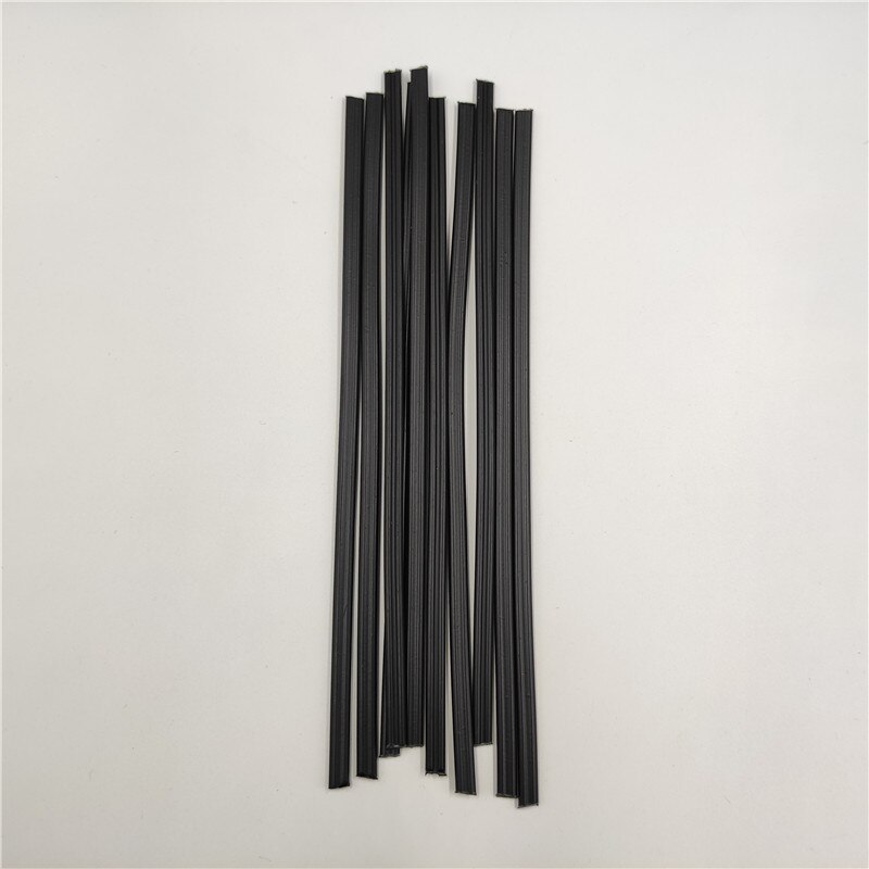 Plastic Welding Starter Kit – 32pcs Mix Of PP/EPDM Triangular & Flat Welding Rods (Black)