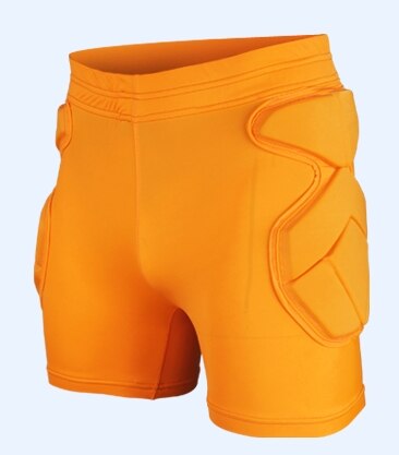 Men's Sport Soccer Goalkeeper Football Rugby Shorts Sponge Defend Ventilate Protective Gears with Hips Pads