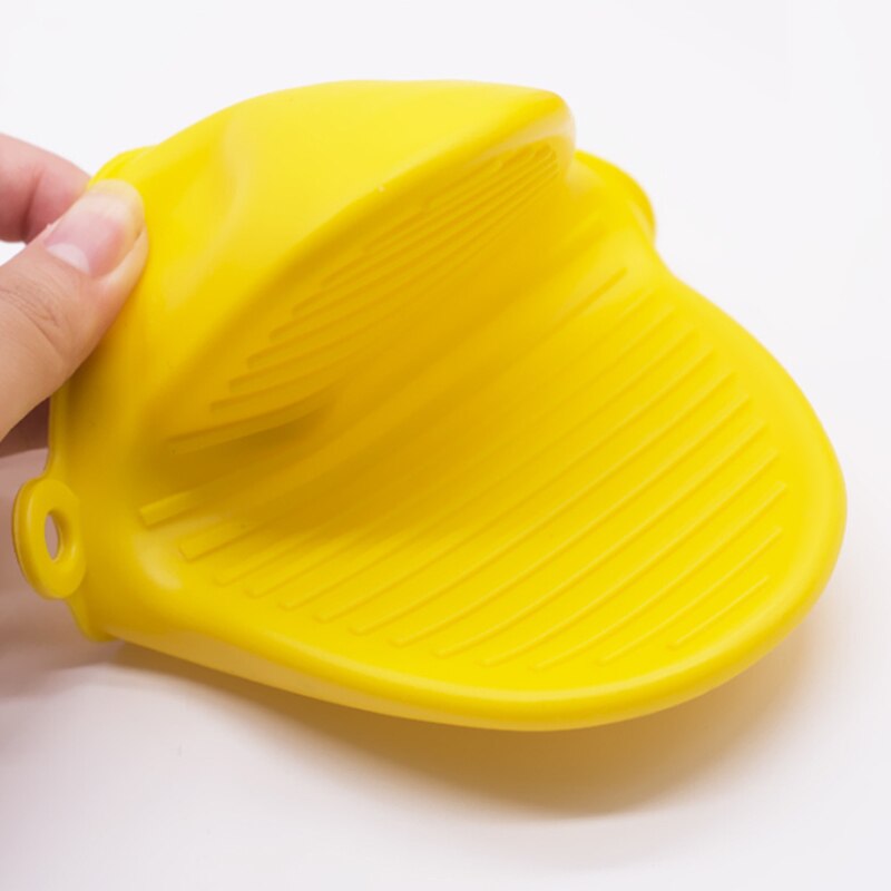 Microwave Oven Glove Silicone Heat Insulation Mitts Anti Scalding Pot Bowl Holder Clip Cooking Baking Kitchen Gadget Accessories