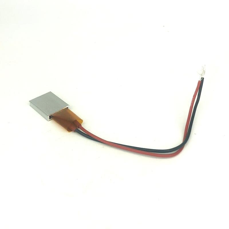 Plaque chauffante PTC en céramique | 2 pièces 25*21*5mm 12V/24V/220V Thermostat en aluminium, élément de plaque chauffante PTC