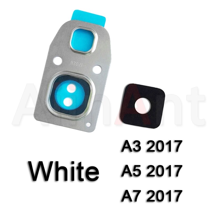 Aiinant Original Zurück Hinten Kamera Glas Objektiv Ring Abdeckung Für Samsung Galaxy A3 A5 A7 A310 A510 A710 mit Aufkleber: A320 White