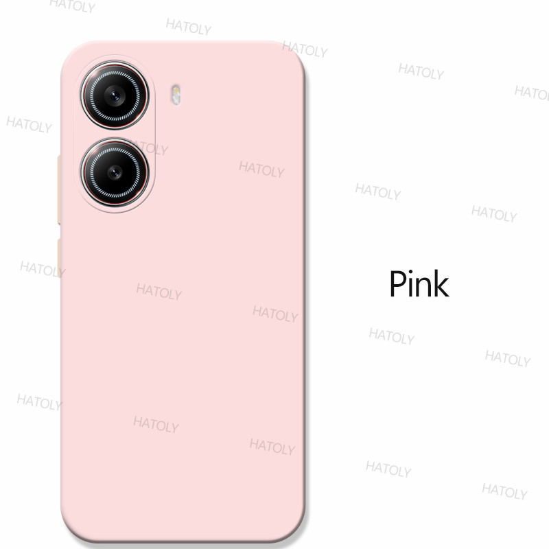 For Xiaomi POCO X7 Pro Case Xiaomi POCO X7 Pro Global Cover Shockproof TPU Liquid Silicone Phone Back Cover Xiaomi POCO X7 Pro: Pink