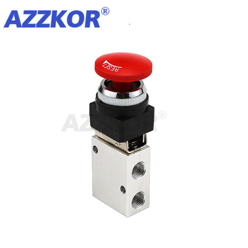 JM 2 Position 3 Way Thread Pneumatic Air Control Valve Mechanical Air Valve Hand Manual Valves