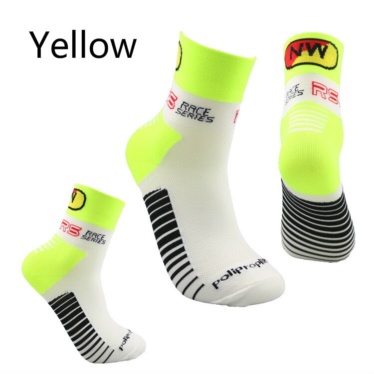 Mens Womens Riding Cycling Socks Bicycle sports socks Breathable Socks Basketball Football Socks Fit for 40-46: Khaki