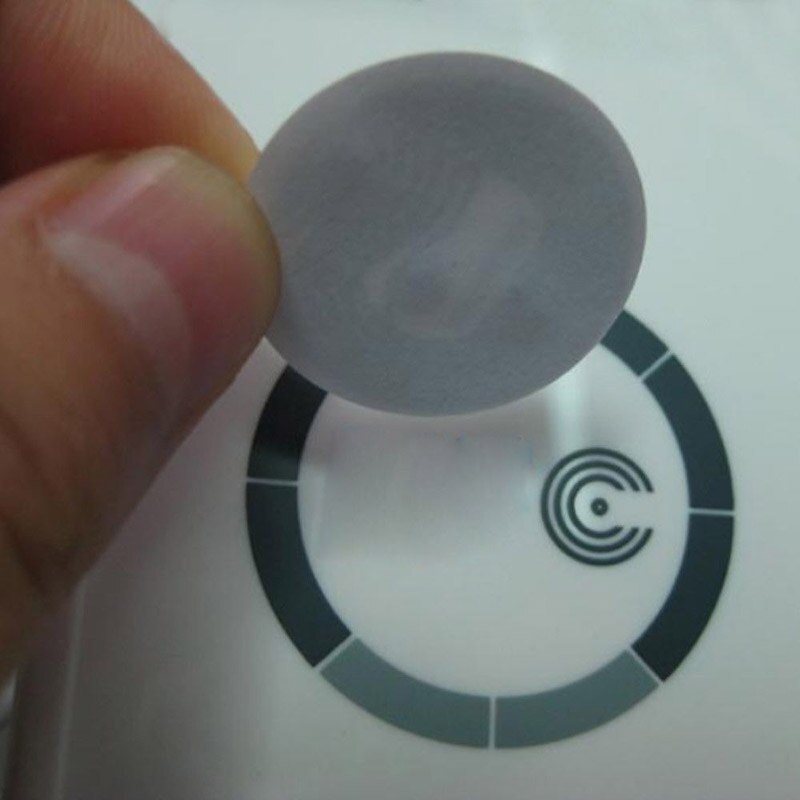 10pcs NFC Tags Sticker 13.56 MHZ 25mm Chip Universal Durable For Mobile Phone DU55