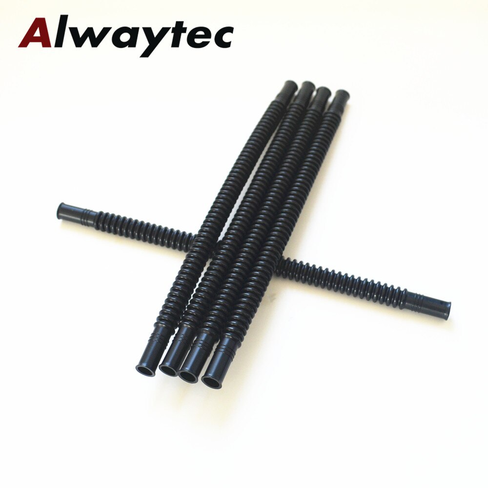 Corrugated Pipe tube ID10mm Length 350mm 400mm 450mm For Fuel Pump 11mm Barb