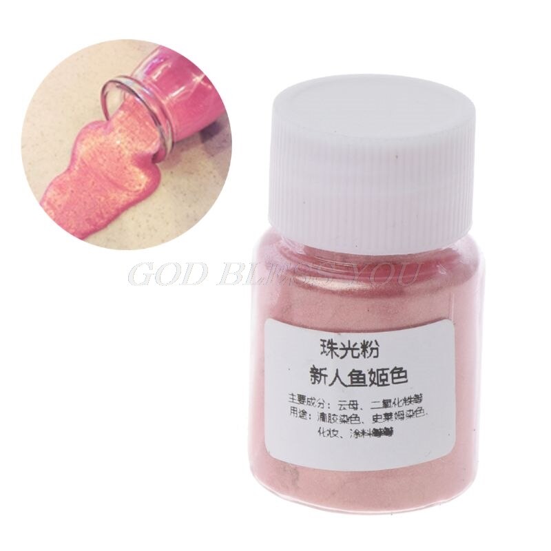 Résine colorant poudre Mica perle Pigments Colorants cristal boue résine fabrication de bijoux décor étincelle: 8