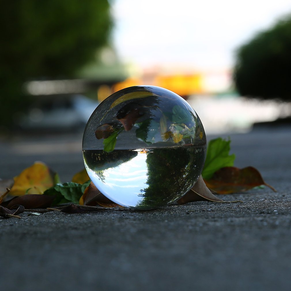 Crystal Ball Quartz FengShui Photography Glass Crystals Craft Travel Take Pictures Home Decorative Balls