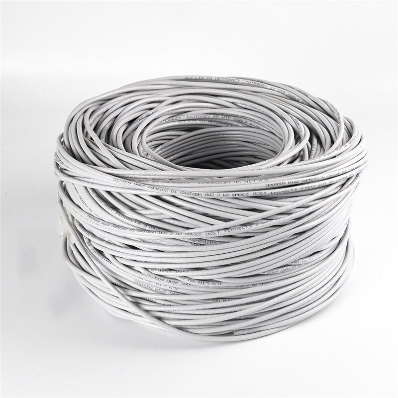 Ethernet Cable Cat6 Lan Cable UTP CAT 6 RJ 45 Network Cable 10m/40m/50m Patch Cord for Laptop Router RJ45 Cat6 20m 30m 15m Cable: GRAY / 50m