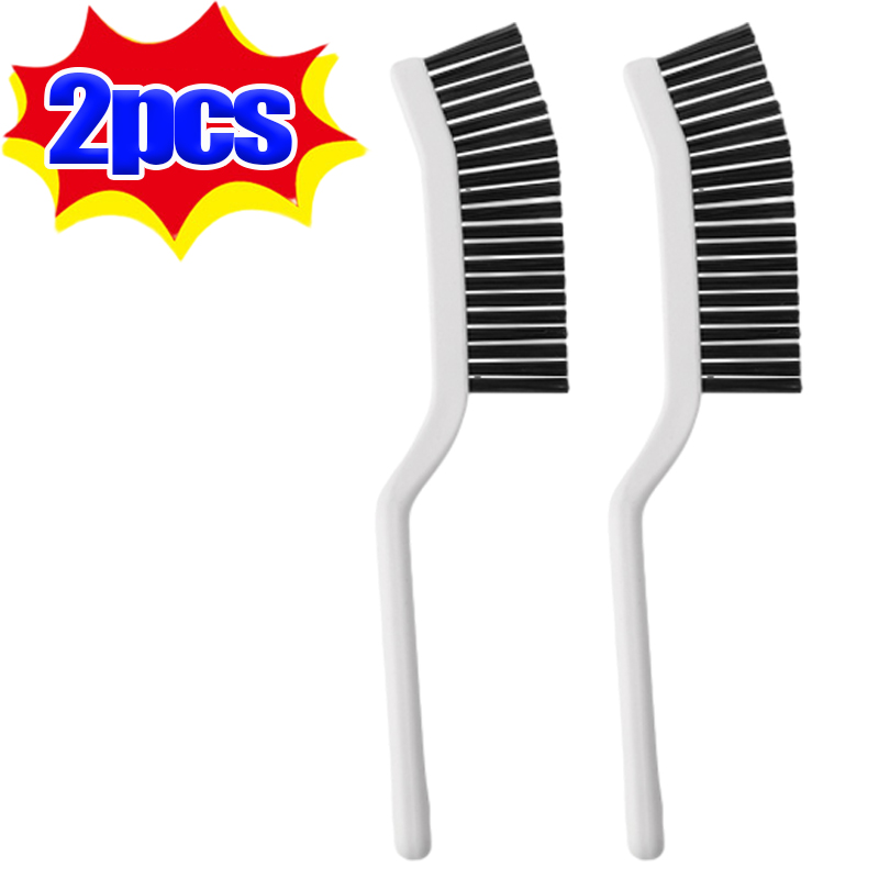 1/5 Stuks Duurzame Lange Spleet Reinigingsborstel Keuken Toilettegel Voegen Dode Hoek Harde Borstelborstelborstelborstels Voor Douche Vloerlijn: Black