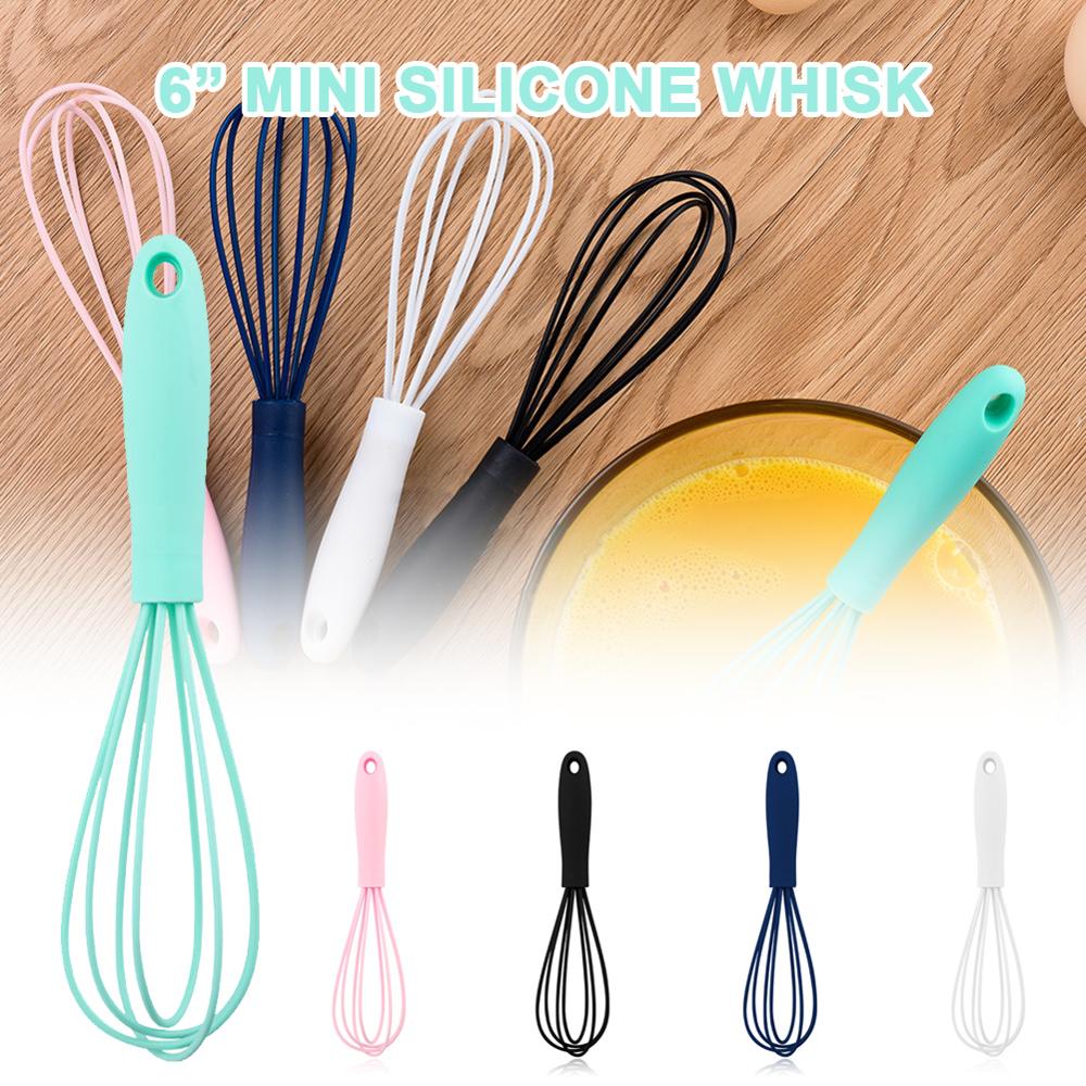 1pc Silicone Egg Whisk Manual Hand Mixer Self Egg Stirrer Milk Drink Coffee Whisk Mixer Kitchen Egg Tools