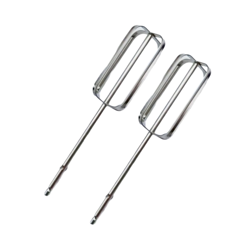 2Pcs Hand Mixer Beaters Attachments Set Stainless Steel Handheld Mixer Replacement Beaters Electric Mixer Part
