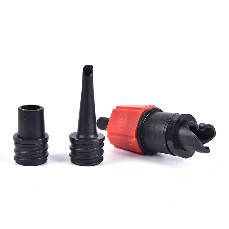 Aufblasbare Pumpe Adapter Luft Ventil Adapter Für Surfen Paddel Gremium Beiboot Kanu Schlauchboot Reifen Kompressor Konverter 4 Düse