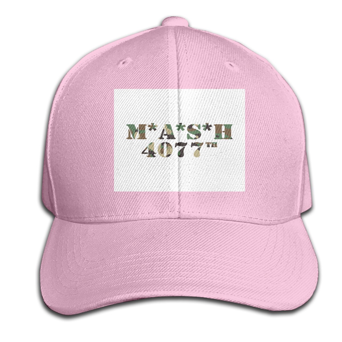 Mash 4077 - Mash 4077 Ontwerpen Ontwerpen Kleur Casual Grote Formele Slogan Laatste Patroon Cap Hoed: Pink