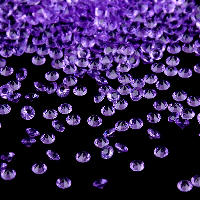1000 Stks/zak Acryl Crystal Rhinestone Bruiloft Decoratie Diamanten Decoratieve Diy Sieraden Accessoires