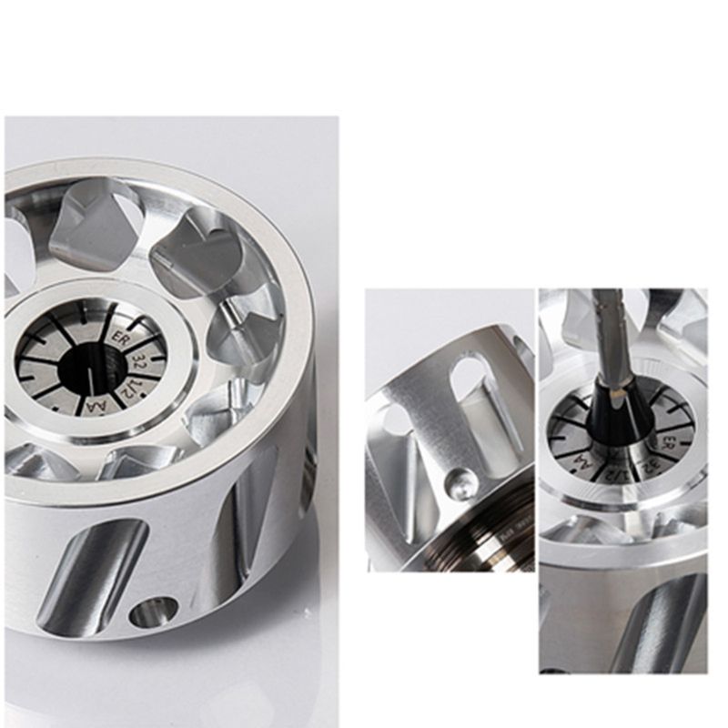 ER32 Engraving Cutting Machine Vacuum Nut CNC Cutter Lock Mouth Matching Hood Handle Accessories