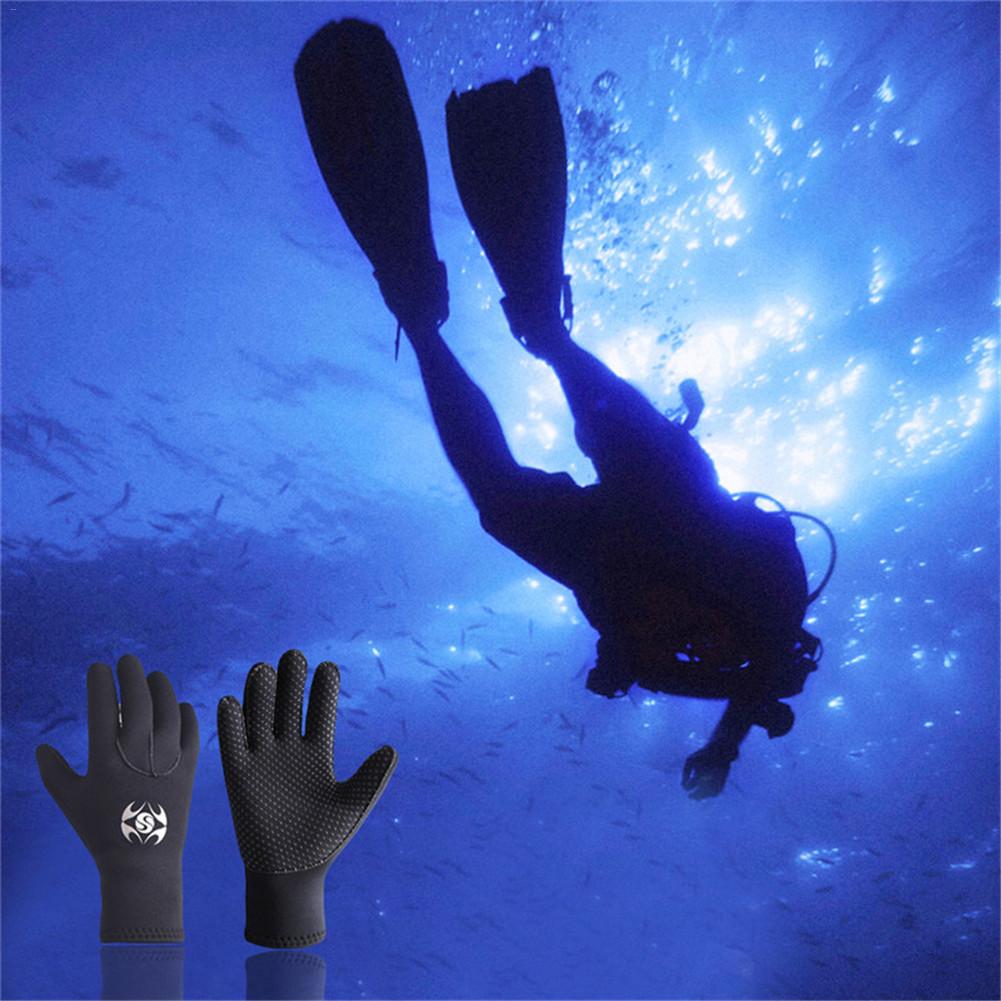 3mm Neoprene Men Women Warm Scuba Diving Gloves Boating Fishermen Gloves Cold-proof