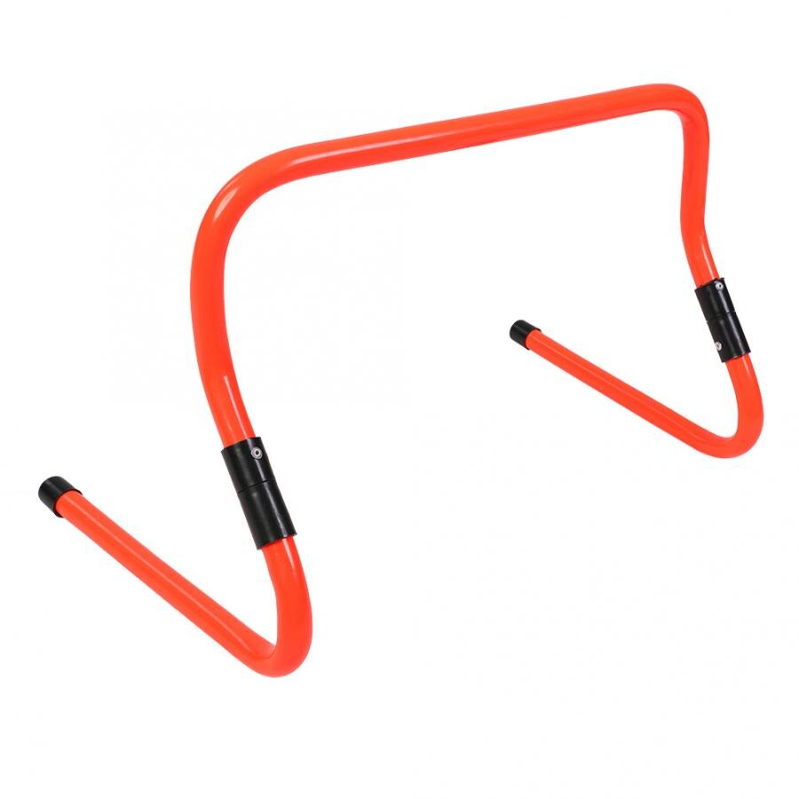 Soccer Training Agility Ladder Hurdle Height Adjustable 15/30cm Football Soccer Speed Agility Hurdle Soccer Training Equipment: Orange