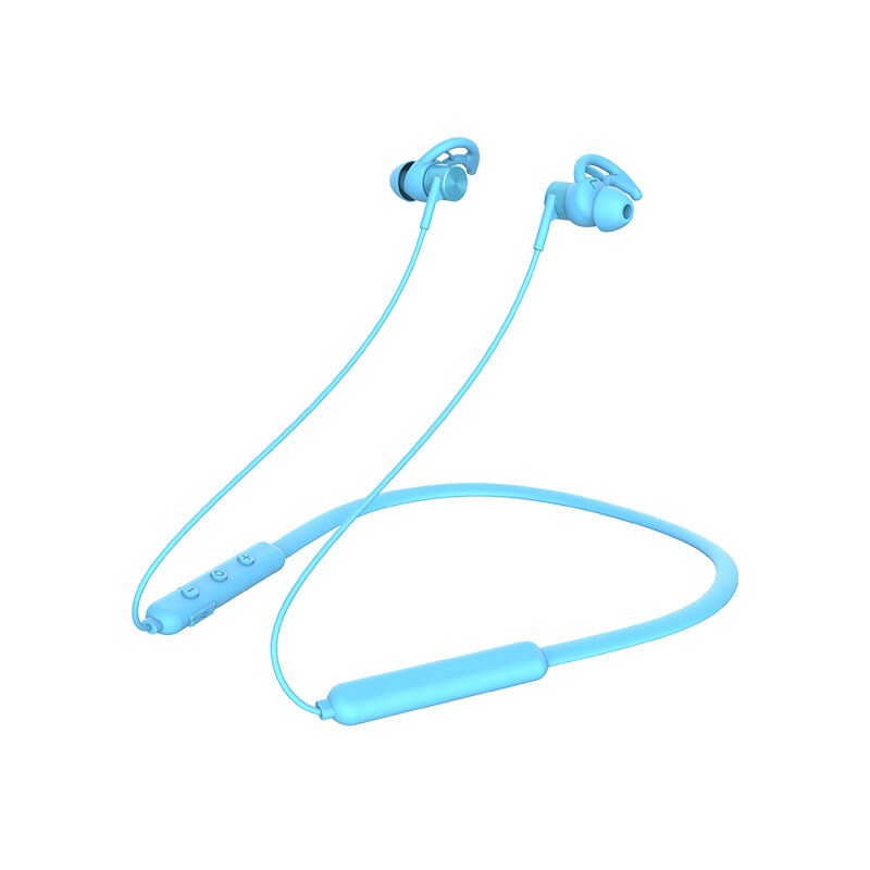 Bluetooth 5.0 Oortelefoon, Draadloze Oordopjes, Gorsun E18A Lichtgewicht Sport Oordopjes Magnetische In-Oor Nekband Stereo: Blue