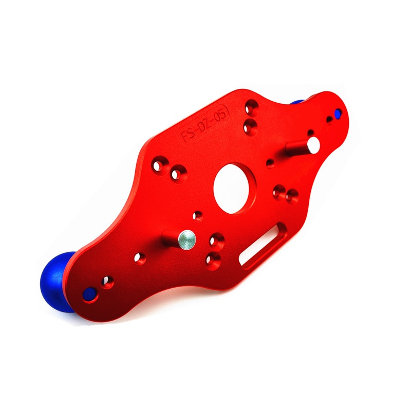 Trimming Machine Bottom Plate Bakelite Milling Mounting Plate for Woodworking Trimming Slotted Chamfer