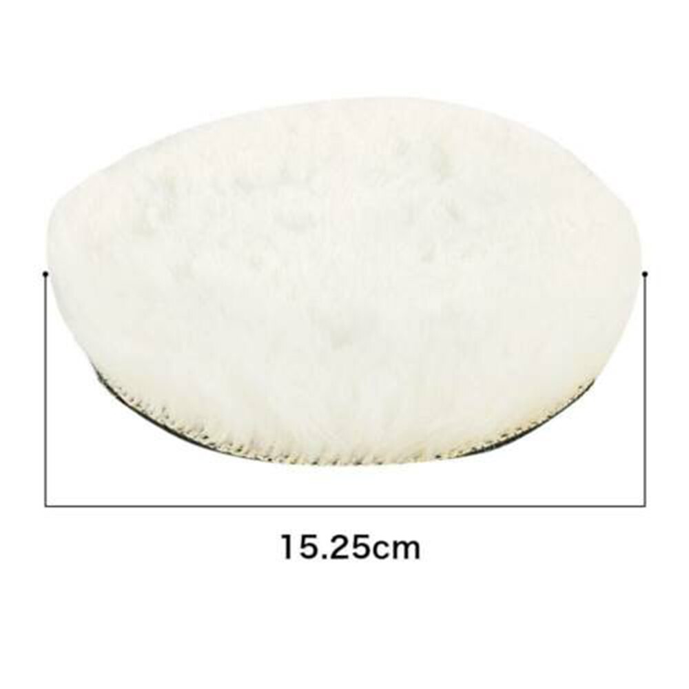 Universal 5pcs/set 6inch Wool Buffing Polishing Pads Car Polisher Drill Wool Wheel Mop Kit Car Accessories