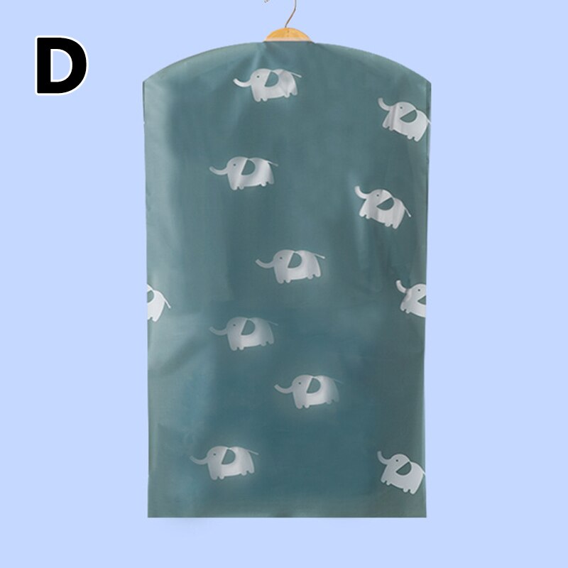 1pcs Transparent Clothing Covers Garment Suit Dress Jacket Clothes Coat Dustproof Cover Protector Travel Bag Dust Cover: 04 / 60x80cm