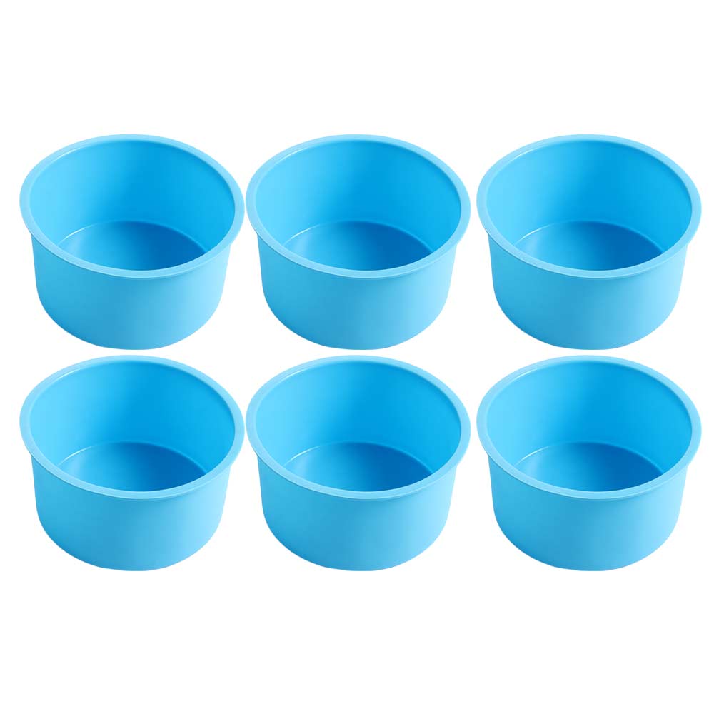 Reusable 4 Inch Tray Baking Pan Dessert Making for Truffles Jelly Cake Pan Cake Mold Baking Tools Bakeware: army green
