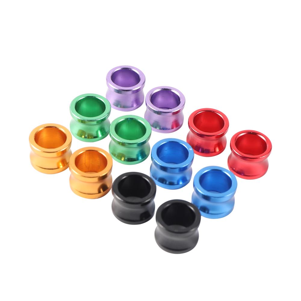 Bird Foot Ring ID 8mm Aluminium Bird Ring 6 Color Pigeon Leg Bands Outdoor Flying Training Identification Foot Ring 18 Pcs