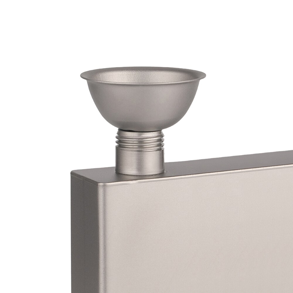 Lixada Titanium Flask Funnel Titanium Funnel Wine Liquid Filling Funnels for Bottles Flasks Containers