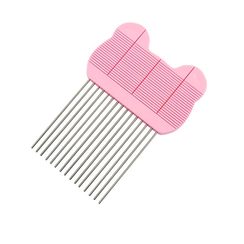 Peigne de Quilling multifonctionnel amélioré, Kit d&#39;outils d&#39;artisanat en papier, outil fait à la main avec fente pour colle et fente pour papier: Pink