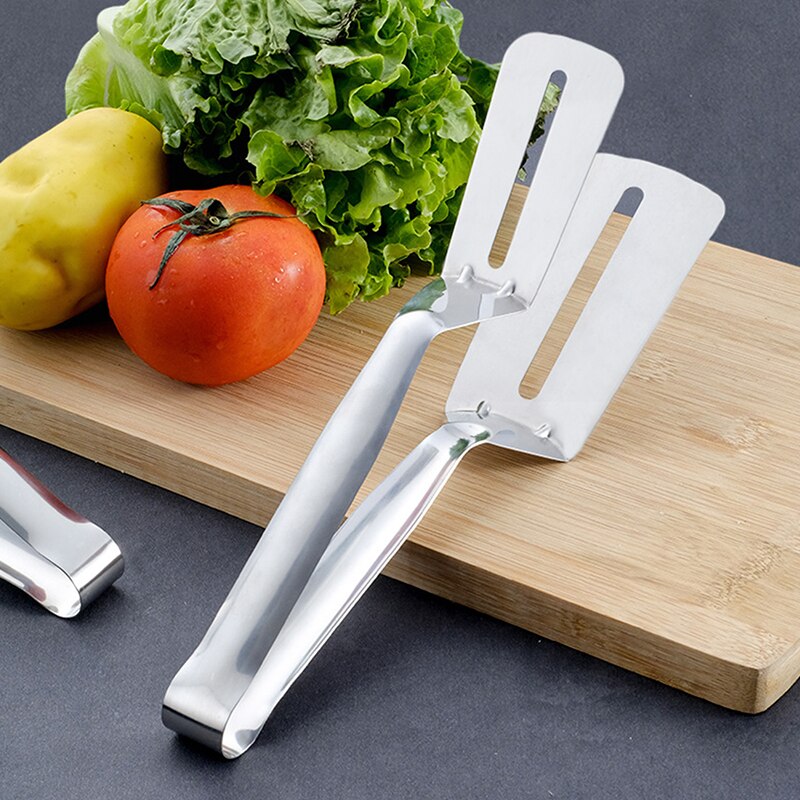 Kitchen BBQ Bread Utensil Set Barbecue Tong Fried Steak Shovel Fried Fish Shovel Clamp Kitchen Bread Meat Clamp Stainless Steels