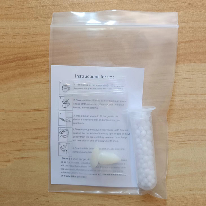 1 par de colmillos para de Cosplay, decoración DIY, disfraz de vampiro de resina para Halloween, accesorios de dientes postizos con pegamento adhesivo, dentaduras postizas para