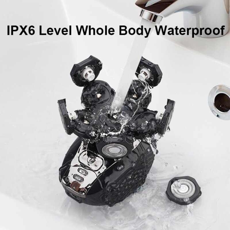 Bald Head Shavers for Men 5 in 1 Electric Shaving Razors Rechargeable Waterproof