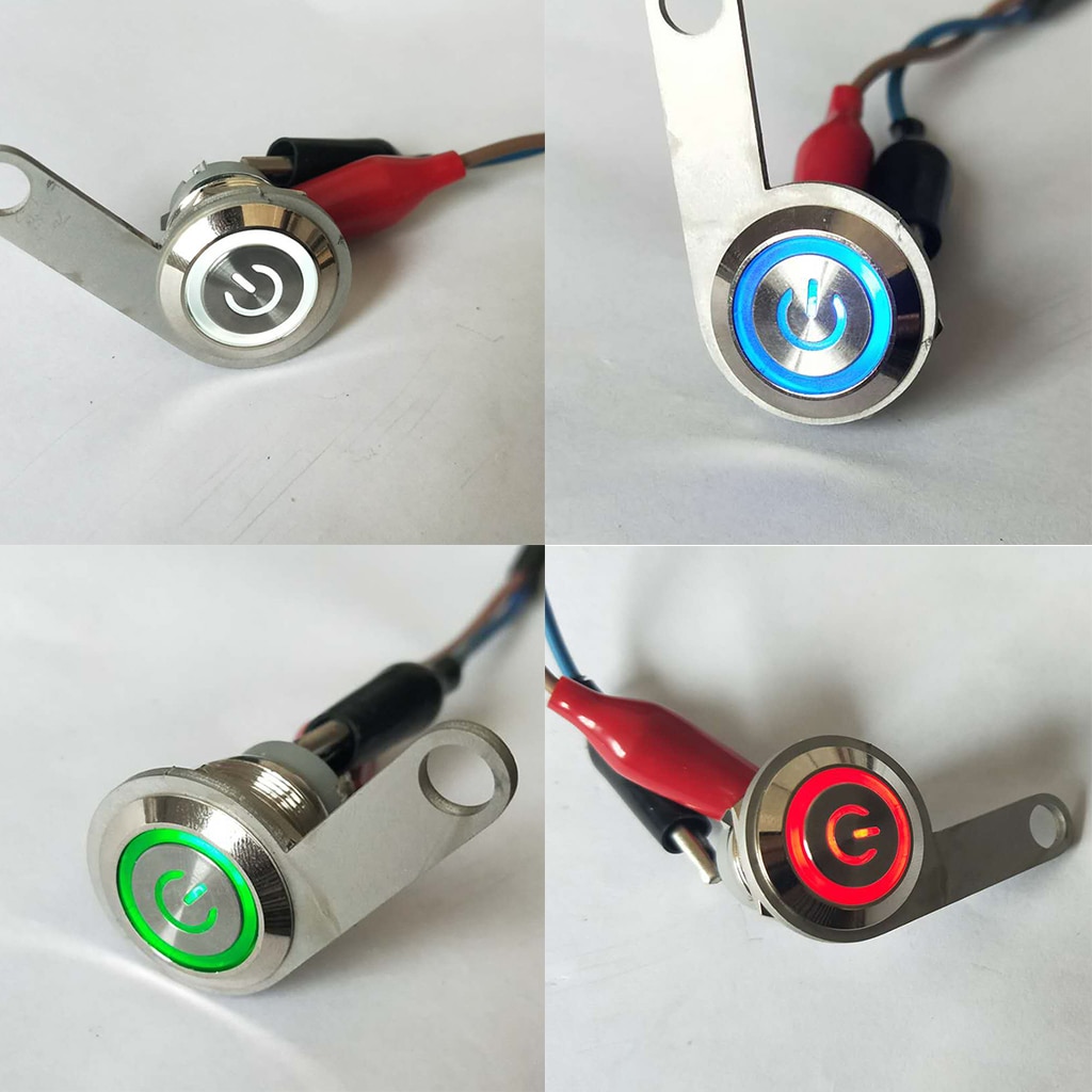 12V 10A ATV Motorcycle LED Handlebar Headlight Foglight Switch