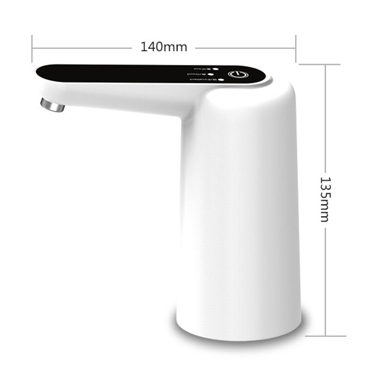 Vatten på flaska automatisk vattenabsorbent med lampa usb-laddningsdetektering vatten elektrisk vattendispenser