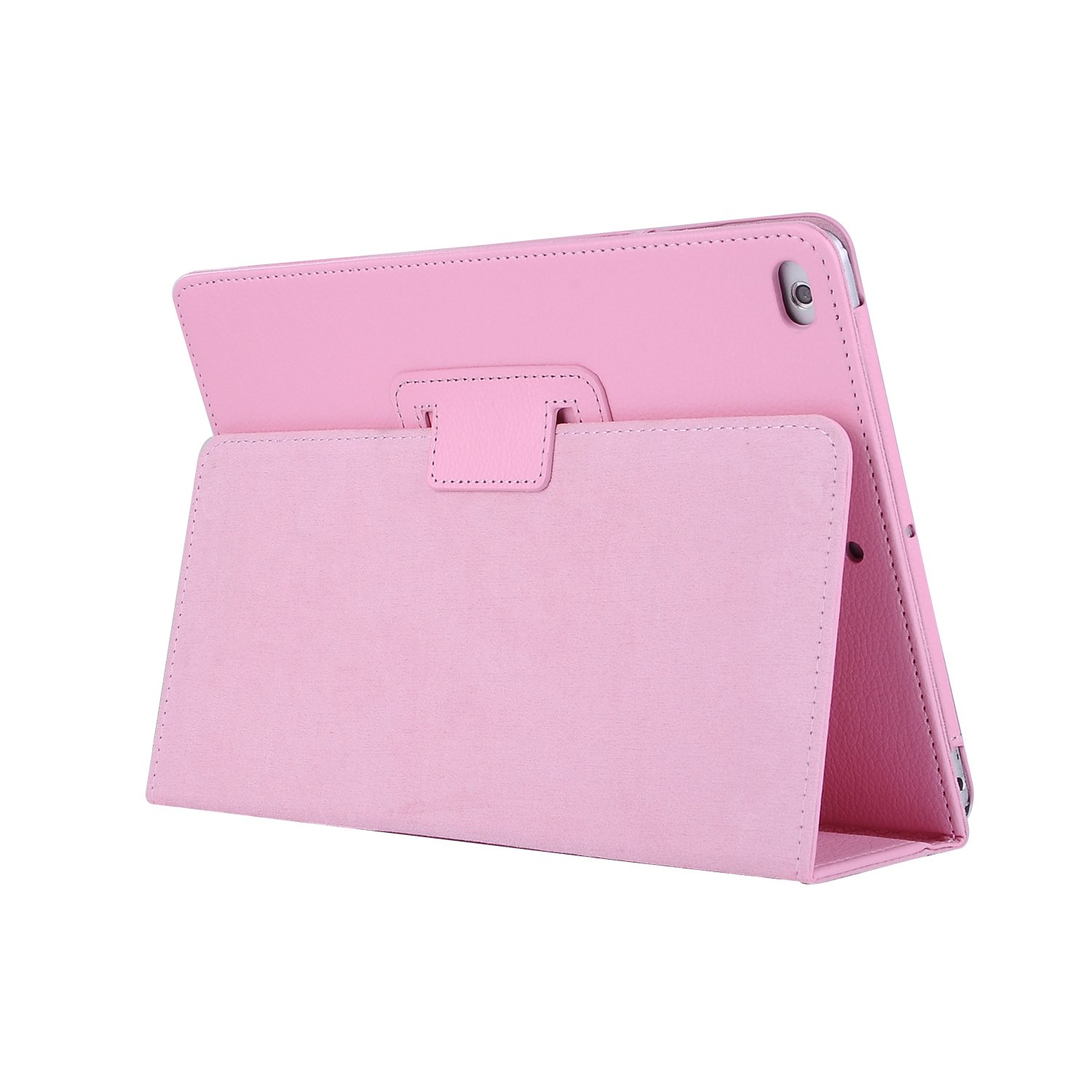 Case Cover for iPad 9.7 5/6th Generation Auto Sleep Wake Up PU Leather for iPad case Air 1/2 Full Body Protective Case: for iPad 9.7 pink