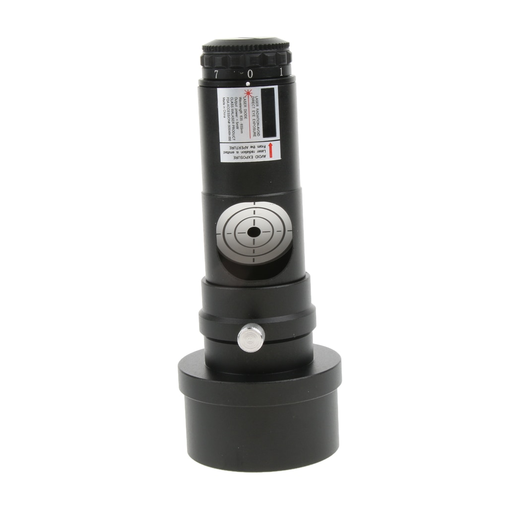 For Newtonian Reflector Telescope Collimation Eyepiece Lens Collimator 1.25inch/31.7mm 7 Bright Levels