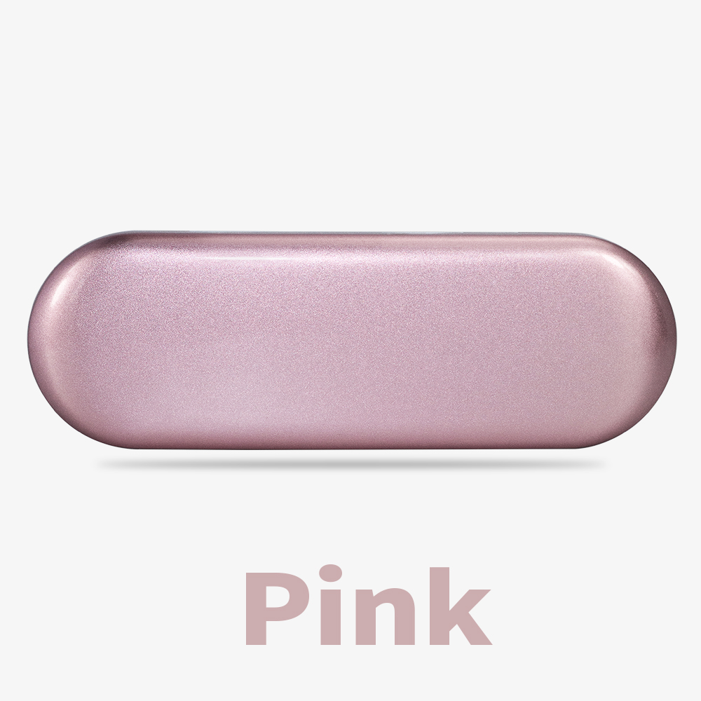 1 pz custodia per pinzette per ciglia materiale in banda stagnata facile da trasportare doppia protezione scatola di colori di diverse dimensioni fornitore di strumenti: Rosa