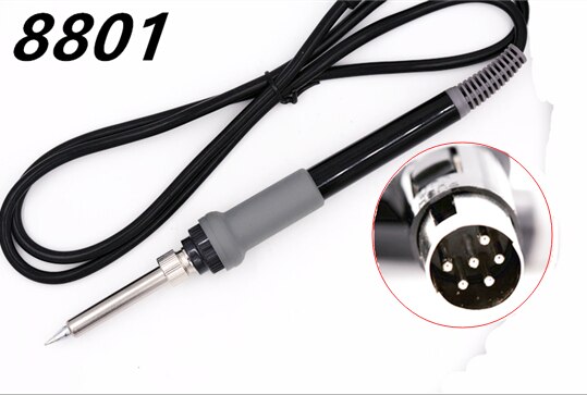 SZBFT de 8801 mango de soldador con 6 uds puntas de soldadura para hakko FX-888 FX-888D