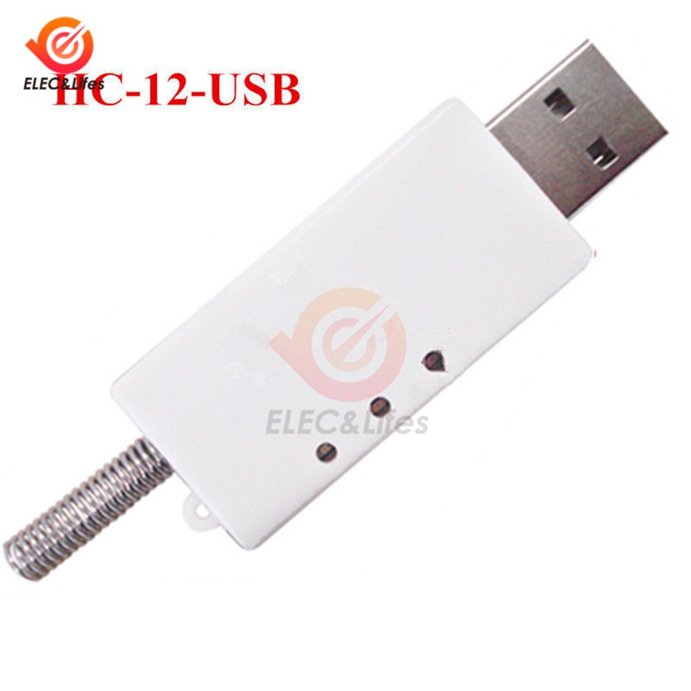HC-12-USB 433Mhz Serial Wireless Module HC-12 USB 2.0 Line Computer Terminal Ultra Long Distance 1000 Meters SI4463