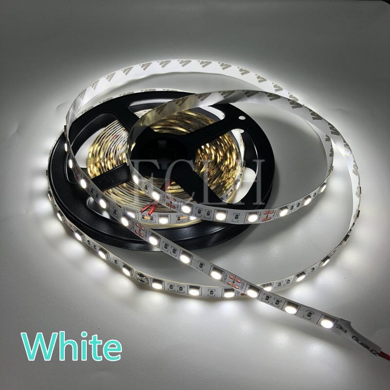 5 m 2835 RGB LED Strip Licht 300 LEDs DC 12 v Rood Groen Blauw Warm Wit Koel Wit Flexibele SMD 2835 LED Diode Lint Lamp