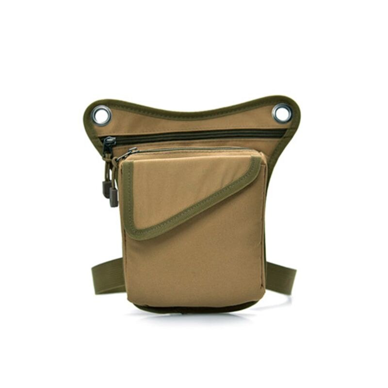 Bolsa cartuchera de nailon para motocicleta, riñonera cinturón: 01