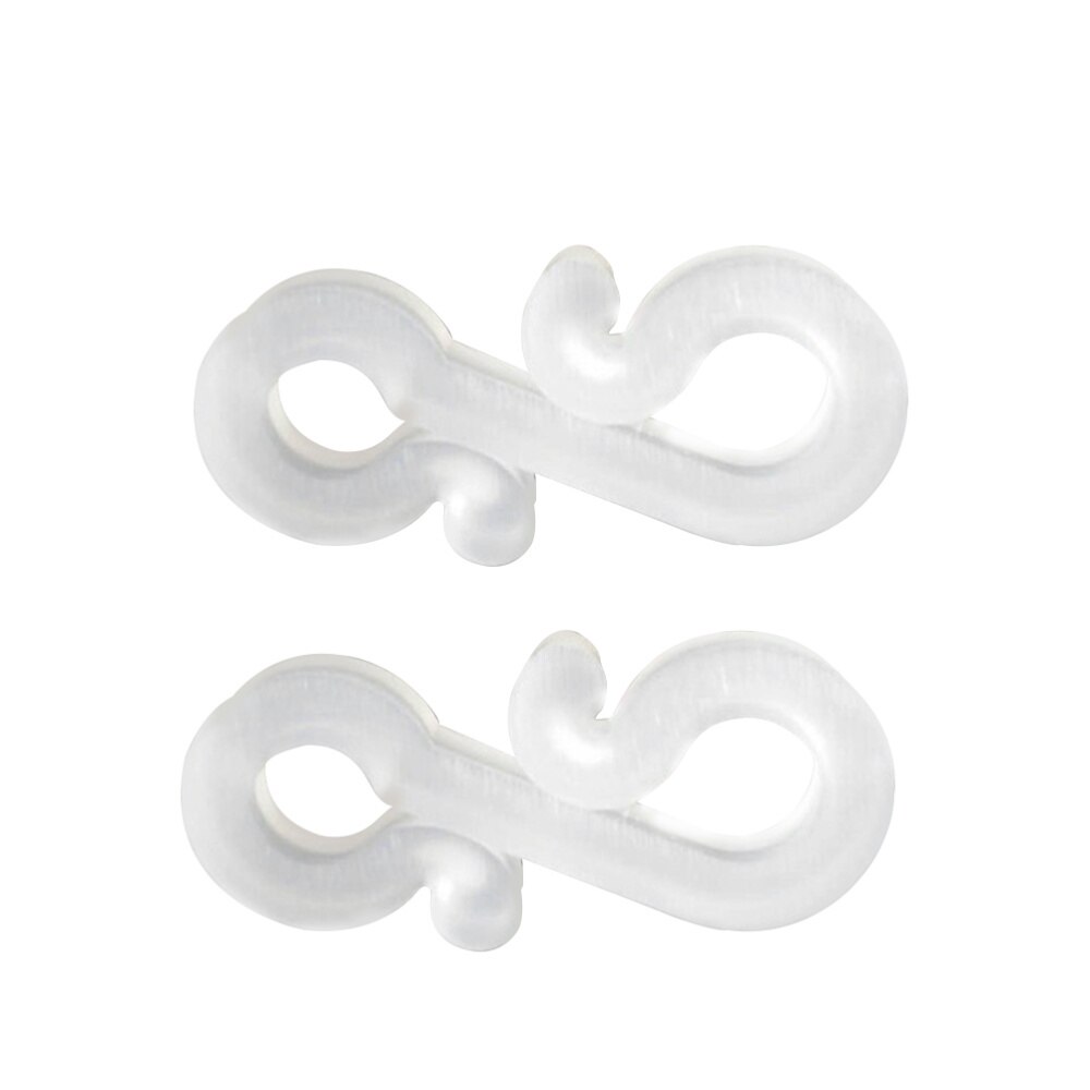 24 Pcs Kerst Hange Plastic Decoratieve Wit S Clips Voor Fairy String Touw