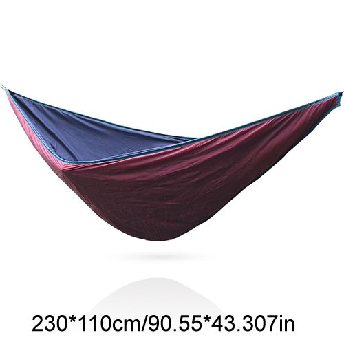 Best Selling Camping Dubbele Draagbare La Siësta Hangmat Underquilt Underblanket Nylon Hangmat Slaapzak: Red underquilt