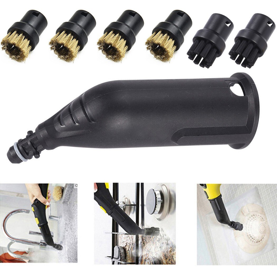 Grande brosse de nettoyage à vapeur ronde pour Karcher SC1 SC2 SC3 SC4 SC5 SC7