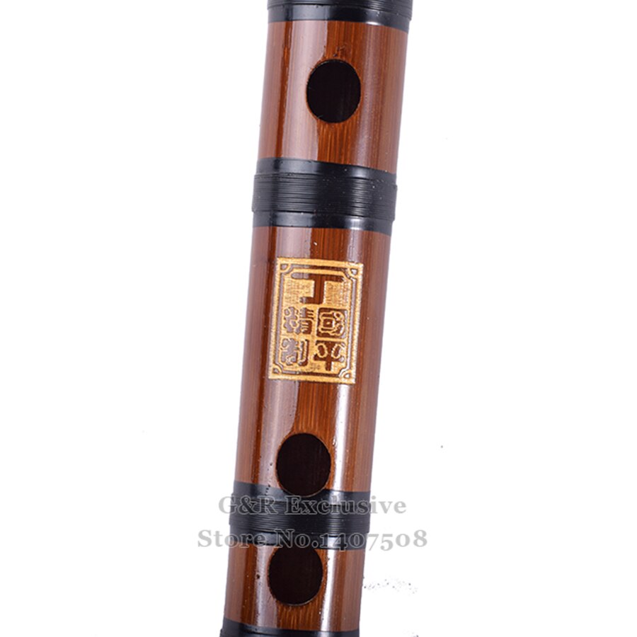 Flûte traditionnelle chinoise en bambou Dizi Instruments de musique à vent professionnels transversale Bambu Flauta C/D/E/F/G clé avec étui